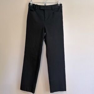 Womens High Rise Sloan Full-Length Pant Size 2 Hook‎ and Bar Zip Fly Slim Fit